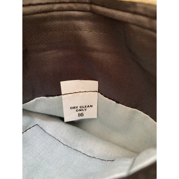 Woolrich Women’s Camel Hair Gray Blazer Button Sport Jacket Vintage Size 16 - Picture 10 of 10